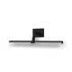 Mona Single Light Steel Dimmable LED Armed Sconce