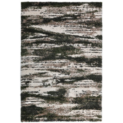 Hardouin Modern Abstract Shag Area Rug