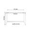 Bureau d'écriture rectangulaire moderne et minimaliste-631112322