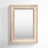 Una Carved Wood Wall Mirror