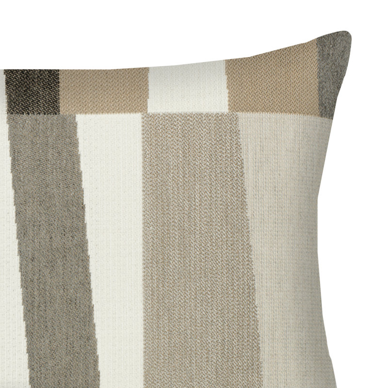 Strata Grigio Outdoor Rectangular Sunbrella® Pillow Cover & Insert
