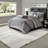 Luxurious Polyester Bedding Sets, Jacquard Transitional Style For Home