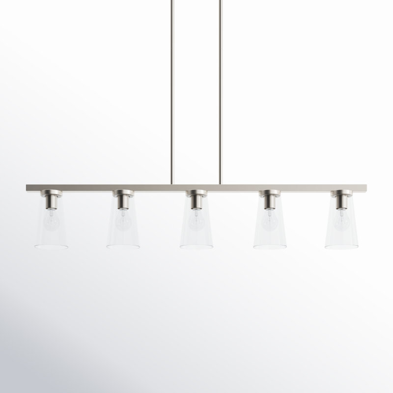 Lustre linéaire Arsens Annaira, Nickel brossé