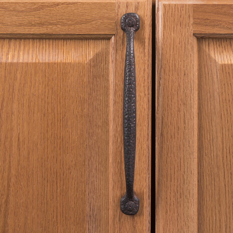 Poignée rustique Refined - Poignée d'armoire centrale à centre 7-9 / 16 po - Quincaillerie Craftsman pour tiroirs et armoires