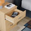 Maybery 3 - Drawer Bedside Table Nightstand-271345811