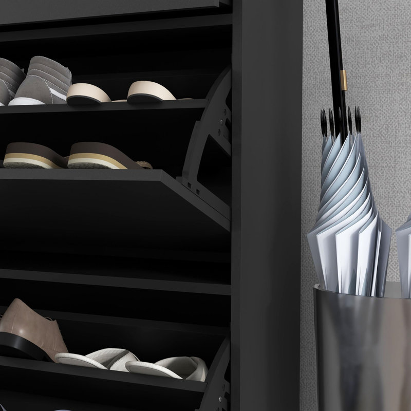 12 Pair Shoe Storage Cabinet