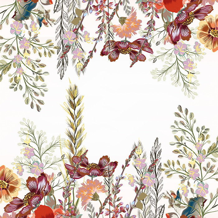 Caradoc Matte Peel and Stick Mural, 290 x 290cm
