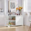 107cm Multifunctional Sideboard with Concealed Storage-1376910029