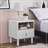 Single drawer bedside table, modern style bedside table, wooden bedside table, bedside table-106852862