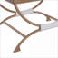 Banc d'appoint rembourré Nora, plusieurs couleurs, banc d'entrée robuste pour adultes, chambre à coucher de salon