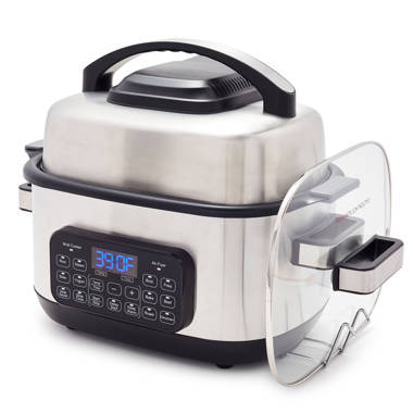 Brentwood 7-Qt.12-Function Stainless Steel Multi-Cooker 