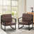 Brown Faux Leather selected
