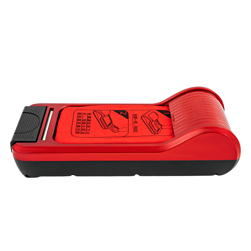 Dibbrun Portable Shoe Covers Machine w/ 1 Roll of Film, Red
