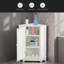 Armoire de salle de bain d'angle avec tablette réglable-184373971
