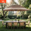 Parasol de patio en oléfine 3 étages 9 pi 9 pi-932715594