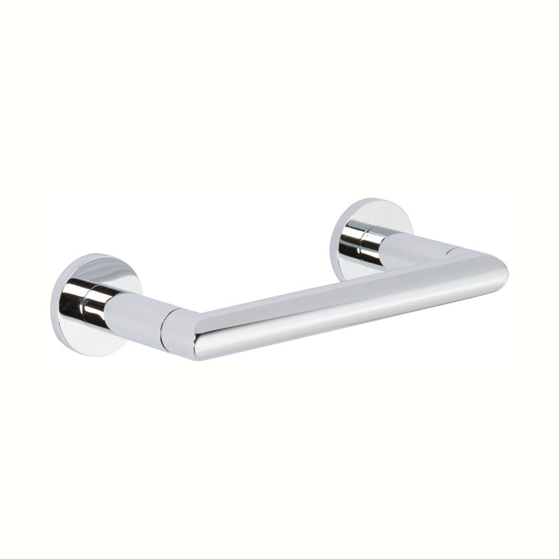 Kubic Double Post Toilet Paper Holder, Polished Chrome