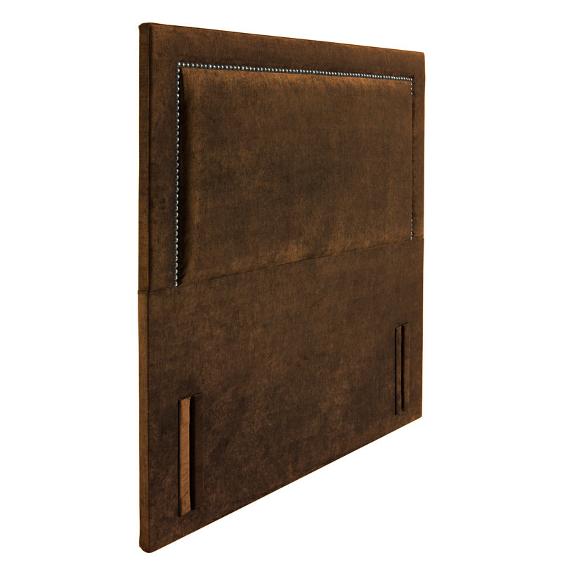 Cherene Upholstered Headboard, Brown, Single (3')