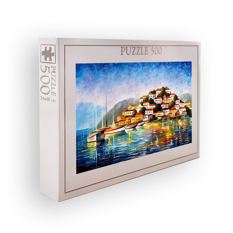 500-Piece Puzzle, 100% Cardboard, 18.9 x 13.4 inches | Box Size: 13.2 x 9.1 x 2.0 inches | Perfect for Family Fun & Relaxation, High-Quality, Durable Pieces for Easy Assembly, Ideal Gift for Puzzle Lovers