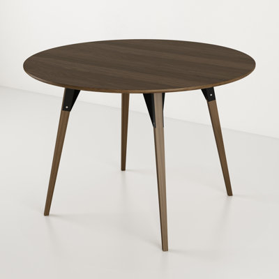 Clarke Round Metal Base Dining Table