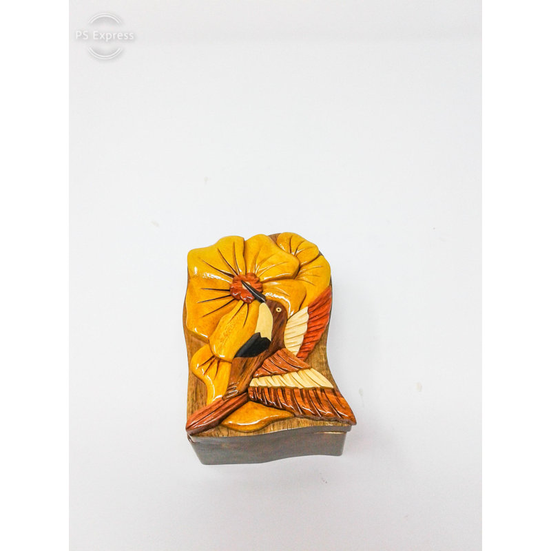 Boîte à énigmes en bois Carime