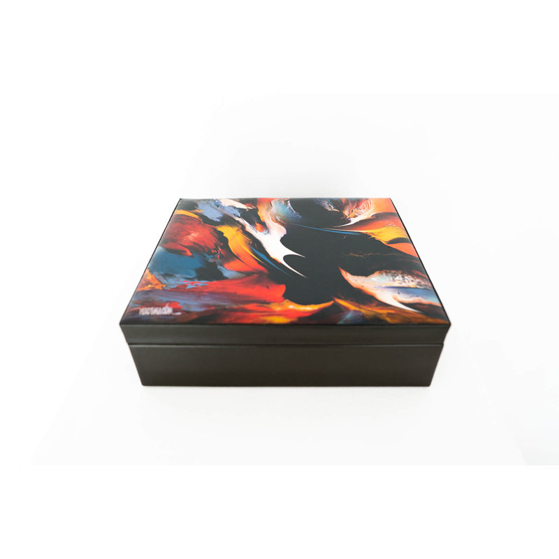 LUXURY ART IN A BOX Bin, 3.5" H x 12" W x 10.5" D