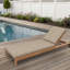 Outdoor Sunbrella® Chaise Lounge Cushion-811194478-818967193