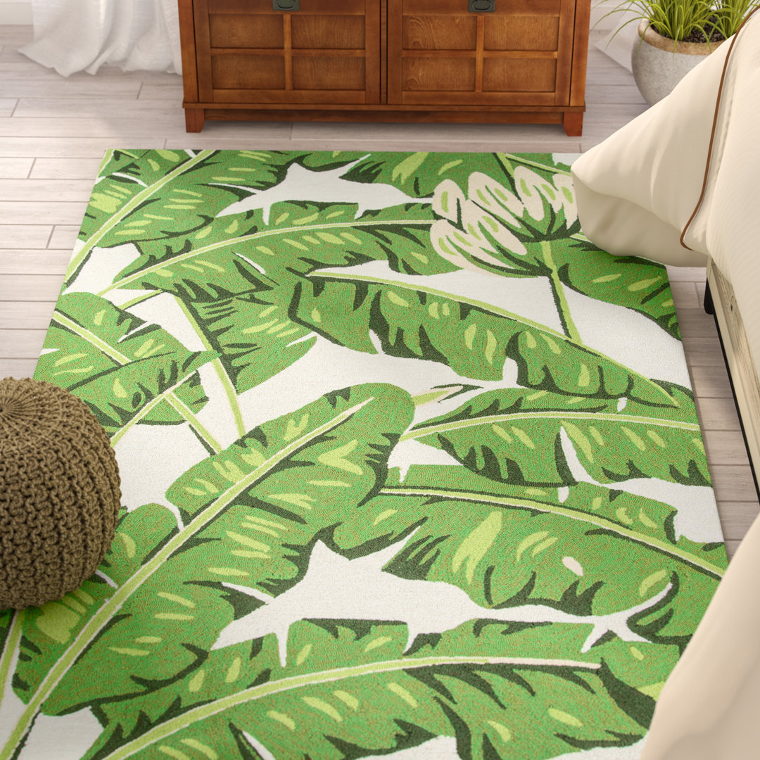 Zaliki Floral Indoor Rug Bayou Breeze Rug 