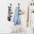 Charmin Iron Wall 4 - Hook Coat Rack