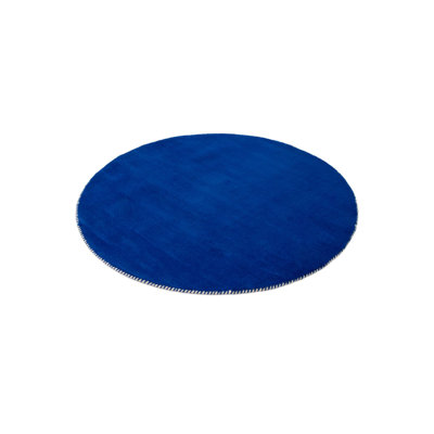 Solid Colour Wool Hand Woven Area Rug