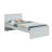 Ragna Twin Bed in White
