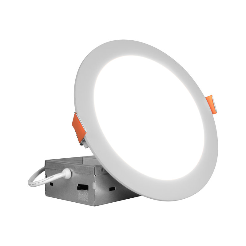 6-Inch Recessed Selectable LED Wafer (12-Pack), White