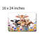 Mignon tapis de bain 16 x 24 po