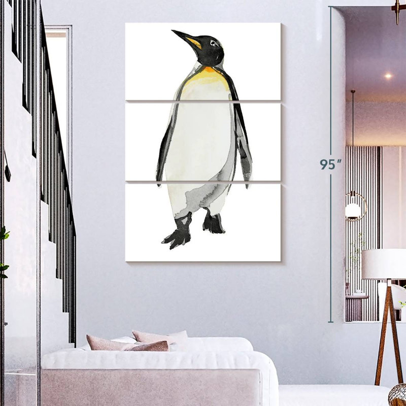 Brampt Penguin I, 74" H x 48" W