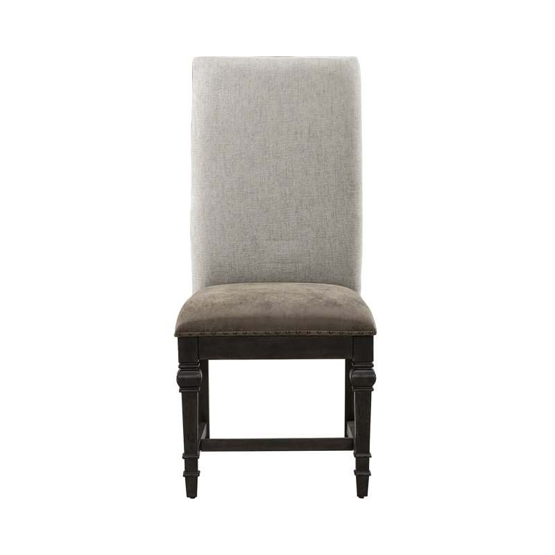 Chaise d'appoint rembourrée deux tons Trelawny - brun selle