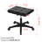 Mobile Footrest, Multi-Use Stool With Lockable Wheels, Under Desk Leg Rest Rolling Chair For Home Office, Adjustable Height Spa Salon Stool, Ottoman Foot Rest