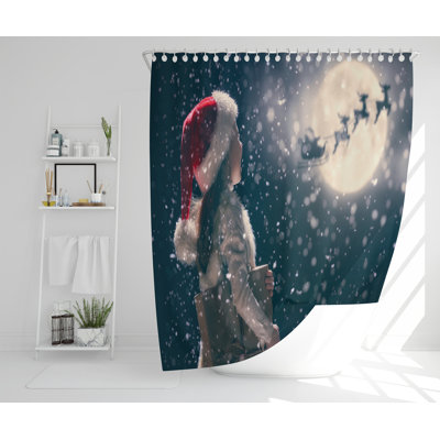 Newt Polyester Shower Curtain Set