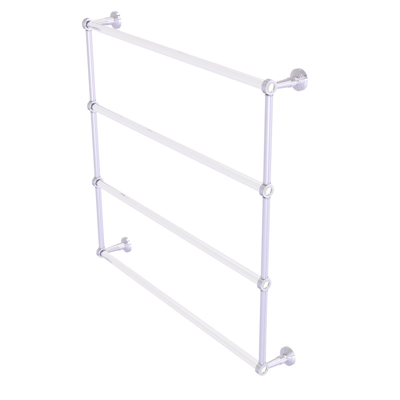 Barre à serviettes murale à 4 niveaux Pacific Beach, Chrome satiné, 38.6'' L