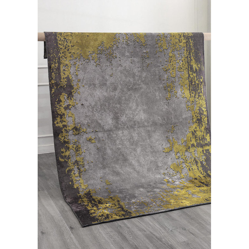 Rapture Abstract Area Rug, Rectangle 6'7" x 8'3"