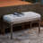 Besednice Linen Upholstered Bench-874561296