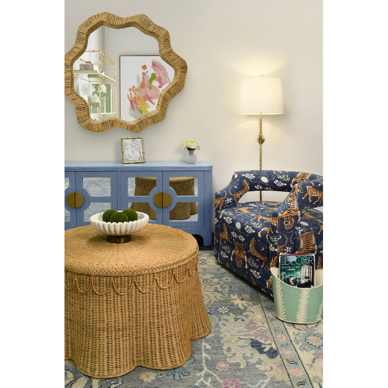 Komodo Novelty Rattan Mirror