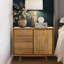 Retro Solid Wood Accent Cabinet