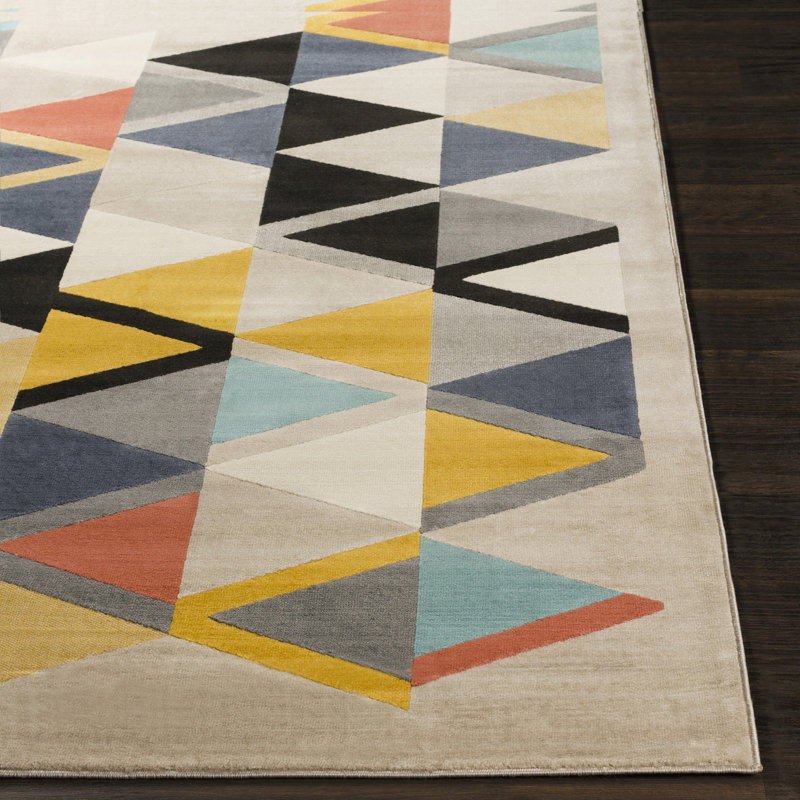 Arelia Geometric Indoor Rug, Rectangle 7'10'' x 10'3''