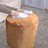 Shimon Cylinder Pouf,  Apricot
