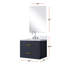 Meuble-lavabo en bois bleu 24 po X P 18 po, comptoir en acrylique, robinet et miroir de salle de bain inclus-1329494895