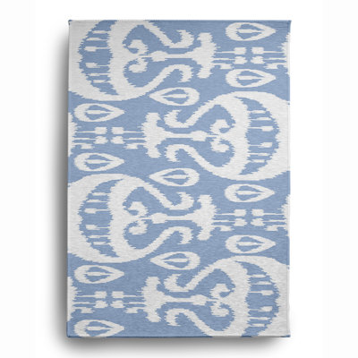 Straitson Chenille Ikat Indoor Rug