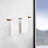 Bathroom Hardware Set, Thicken Space Aluminum 3 Pcs Towel Bar Set 16-27 Inches Adjustable Bathroom Accessories Set-111472215