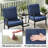  Ebern Designs 21'' W X 22'' D X 3.5'' H Outdoor Seat / Back Cushion-65532326-49632000