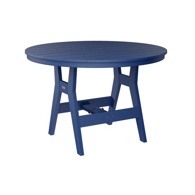 Table de salle à manger Tierney, Bleu pacifique