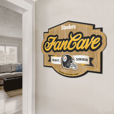 NFL Fan Cave Sign