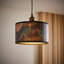Anif Bamboo Drum Lamp Shade ( Slip-On )-220764097